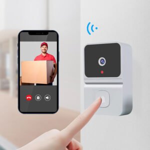 Z30 CAIYI YiTechE Mini Home Smart Visual Doorbell Camera Low Power Wireless Mobile Phone Monitoring WiFi Doorbell Ding-dong Set