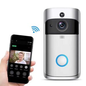 V5 CAIYI YiTechE Smart Wifi Wireless Home Apartment Security Visual Ring Door Bell Phone 720p HD Camera Intercom Video Doorbells